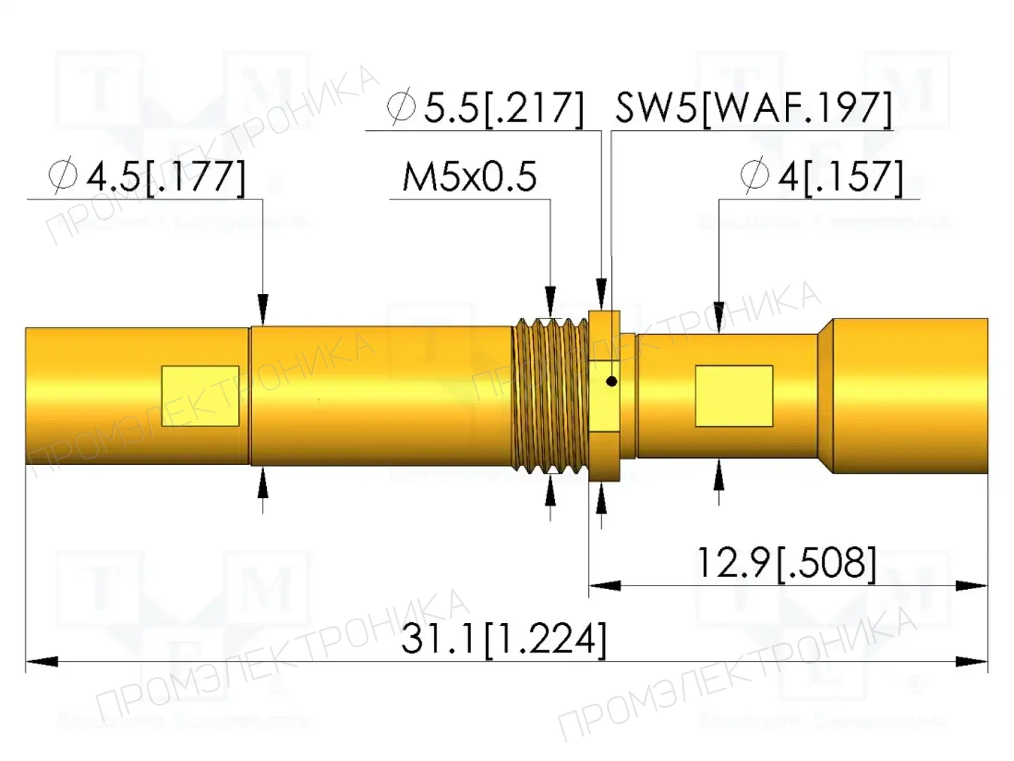 INGUN HFS-410 303 150 A 5043 Y M — Измерительные щупы