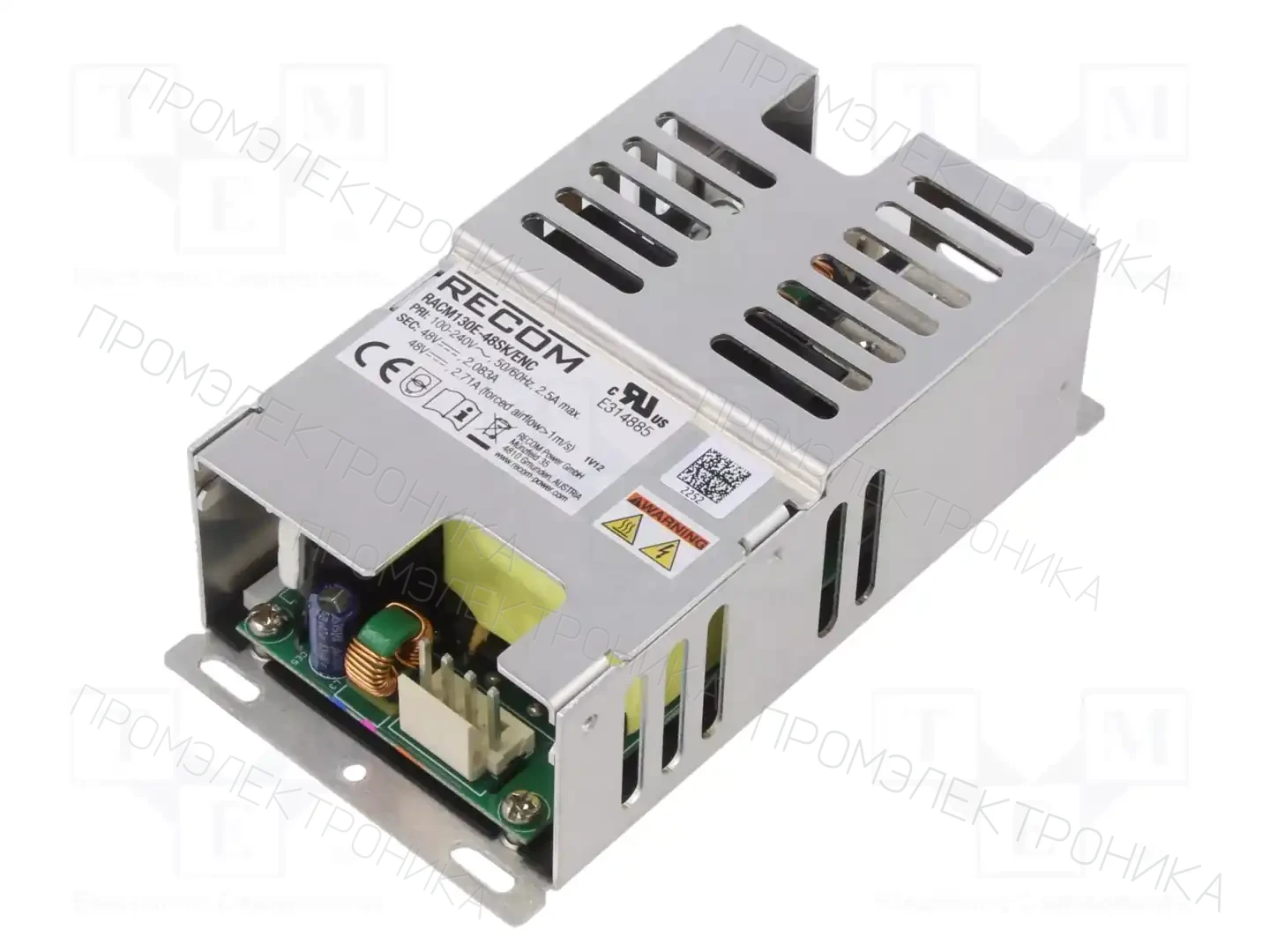 RECOM RACM130E-48SK/ENC — Блоки питания для встраивания