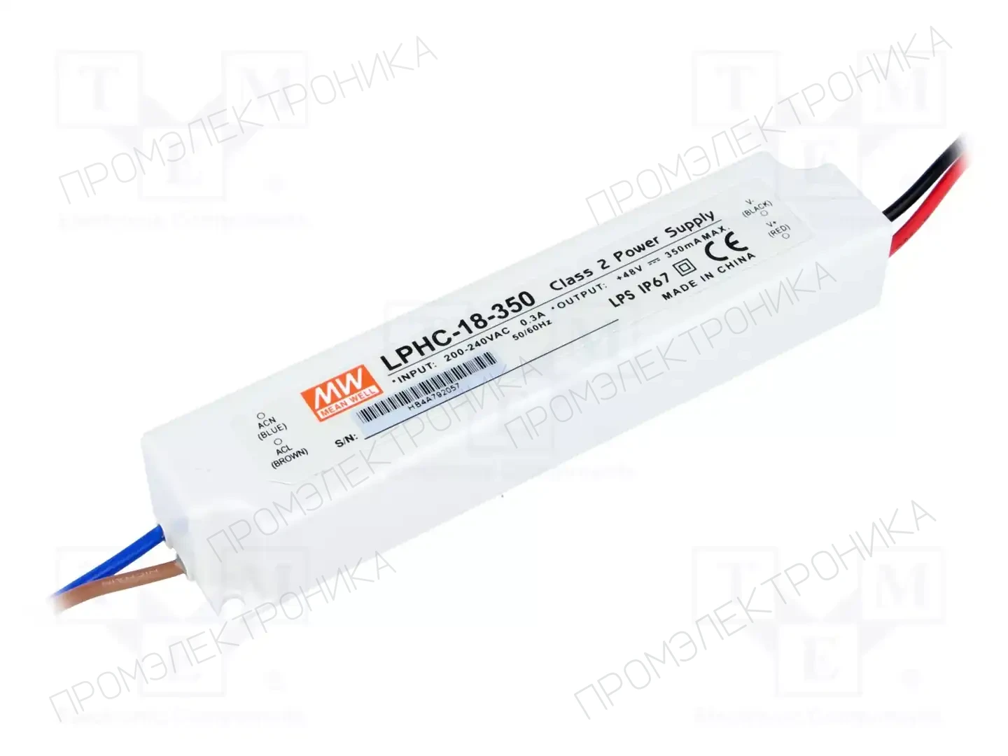 MEAN WELL LPHC-18-350 — Блоки питания для LED