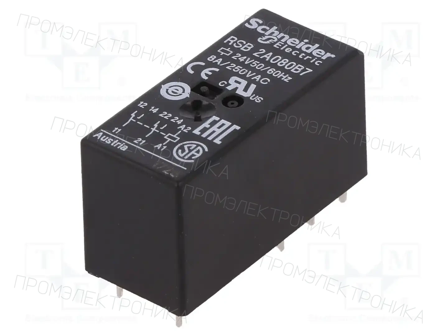 SCHNEIDER ELECTRIC RSB2A080B7 — Реле электромагн. миниатюрные