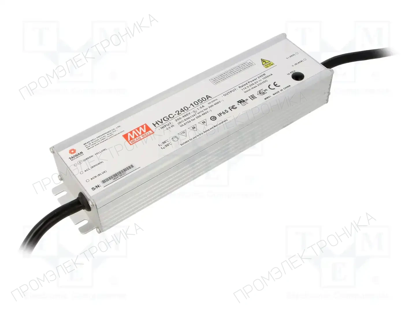 MEAN WELL HVGC-240-1050A — Блоки питания для LED