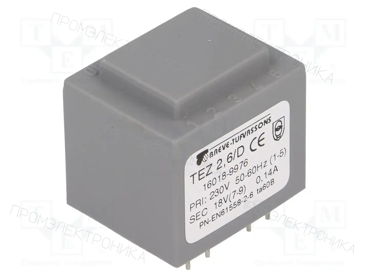 BREVE TUFVASSONS 16018-9976 — Трансформаторы PCB