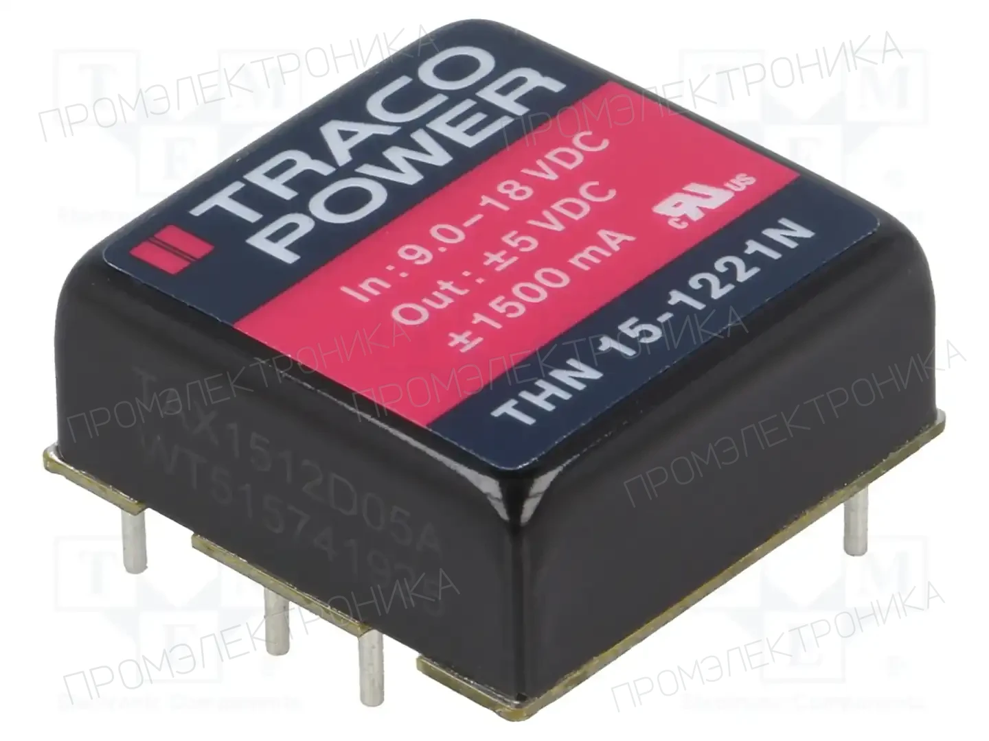 TRACO POWER THN 15-1221N — Преобразователи DC/DC