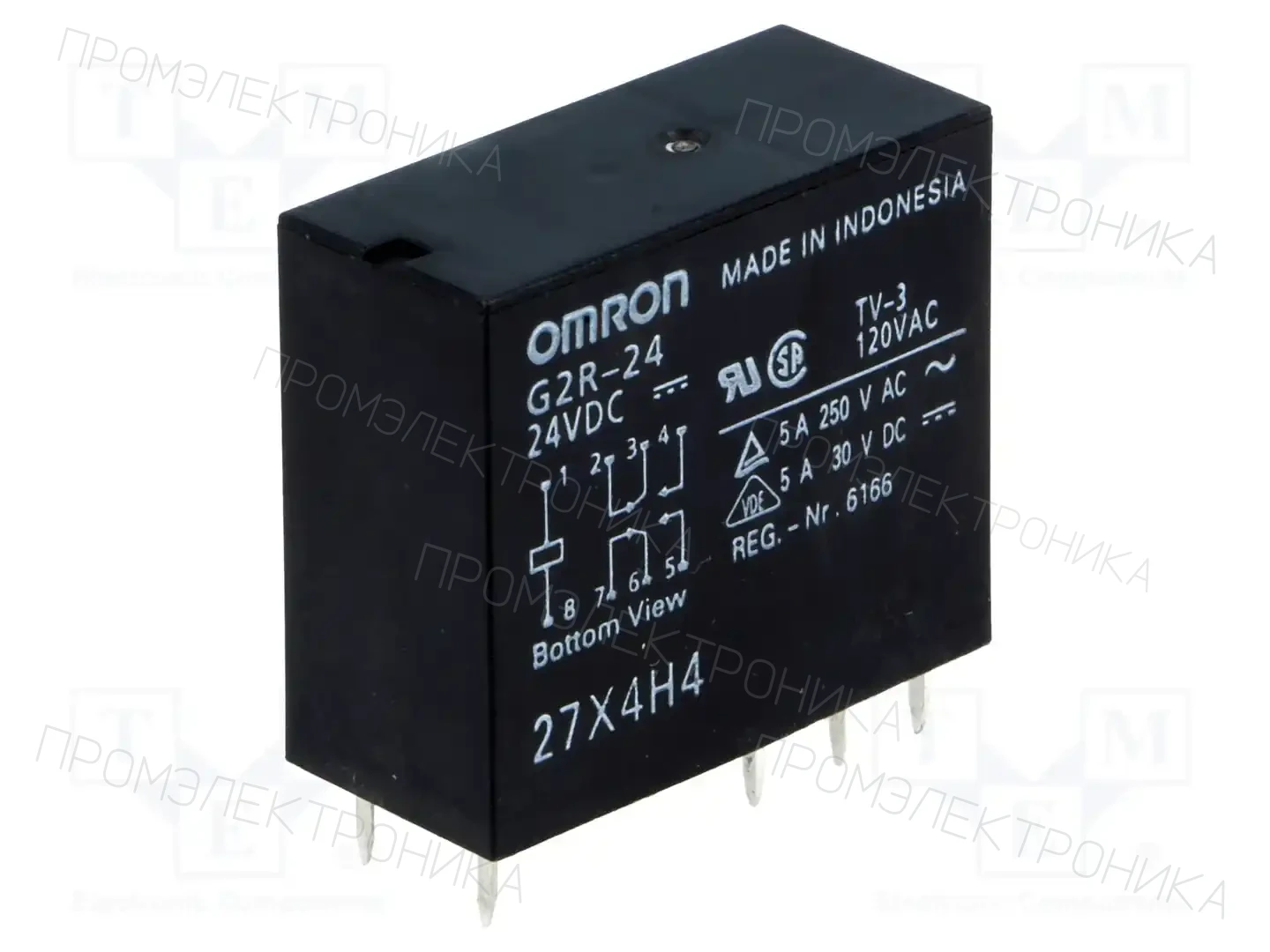 OMRON Electronic Components G2R-24 24VDC — Реле электромагн. миниатюрные