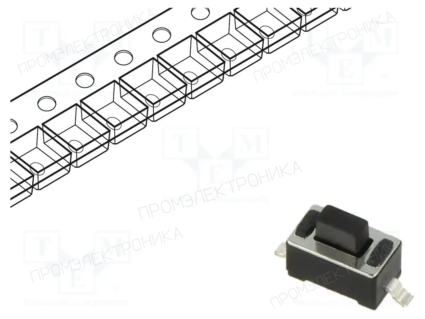 CONNFLY DS1042-03-22KKR16010 — Микропереключатели TACT