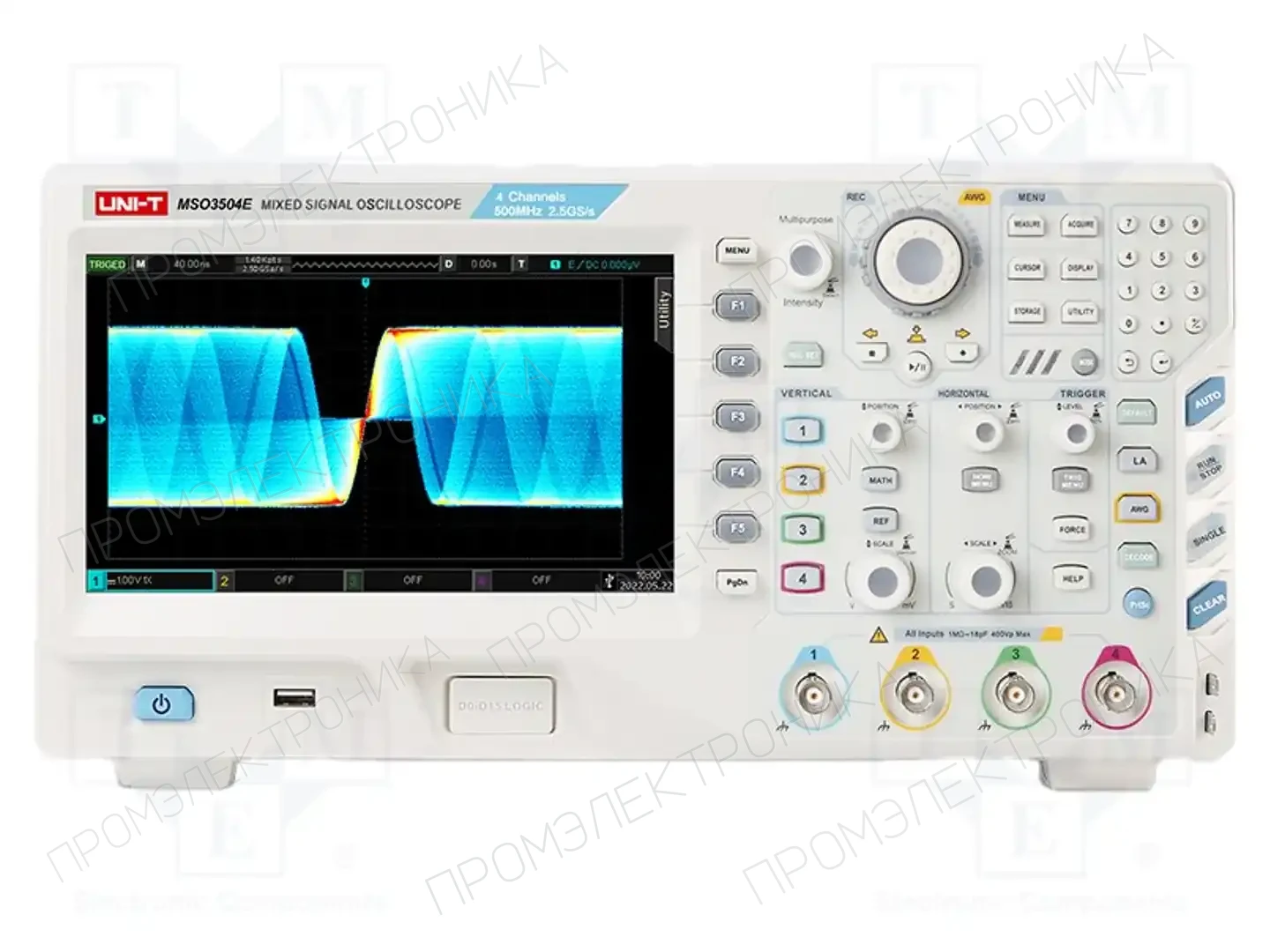 UNI-T MSO3504E — Осциллоскопы цифровые