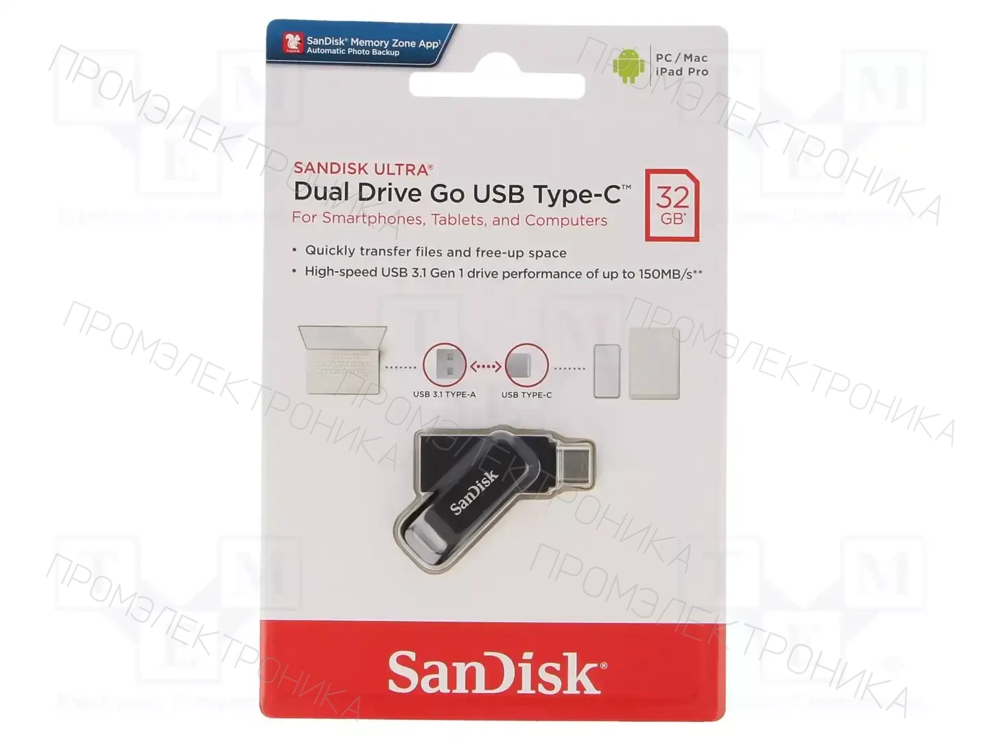 SANDISK SDDDC3-032G-G46 — Флеш-накопители