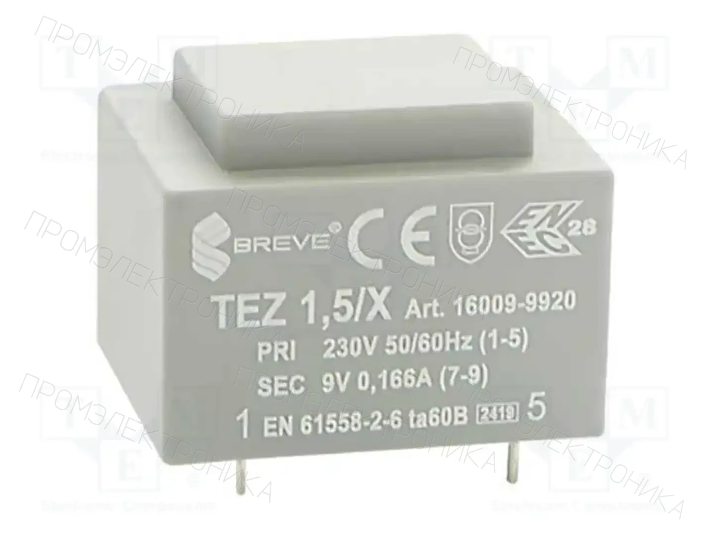 BREVE TUFVASSONS 16009-9920 — Трансформаторы PCB