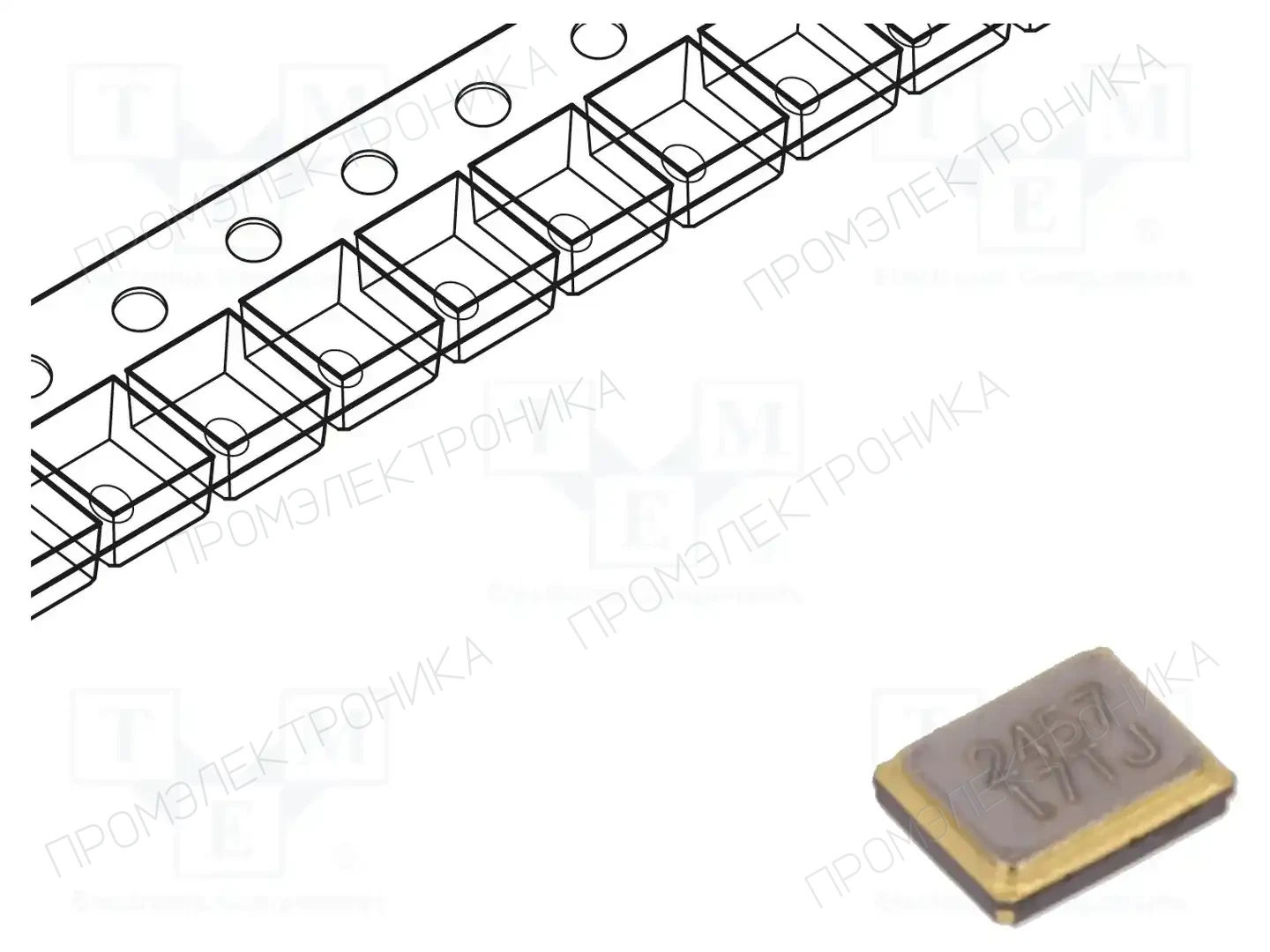 IQD FREQUENCY PRODUCTS LFXTAL071258CUTT — Резонаторы и генераторы