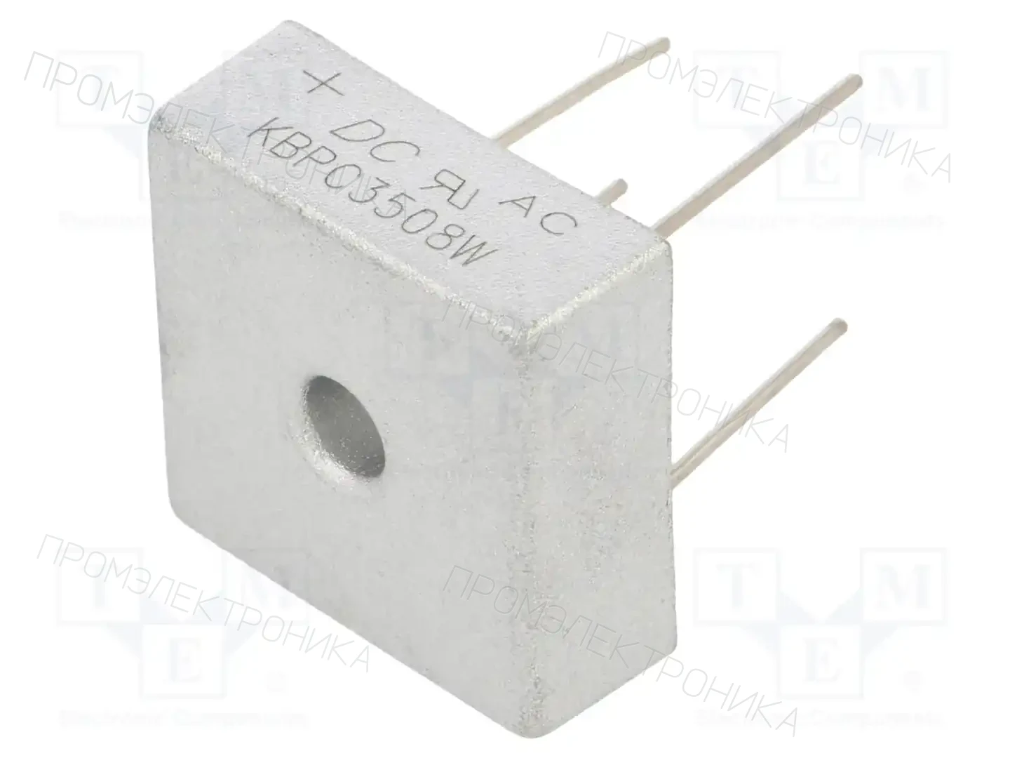 DC COMPONENTS KBPC3508W — Однофазные мосты диодные квадратные