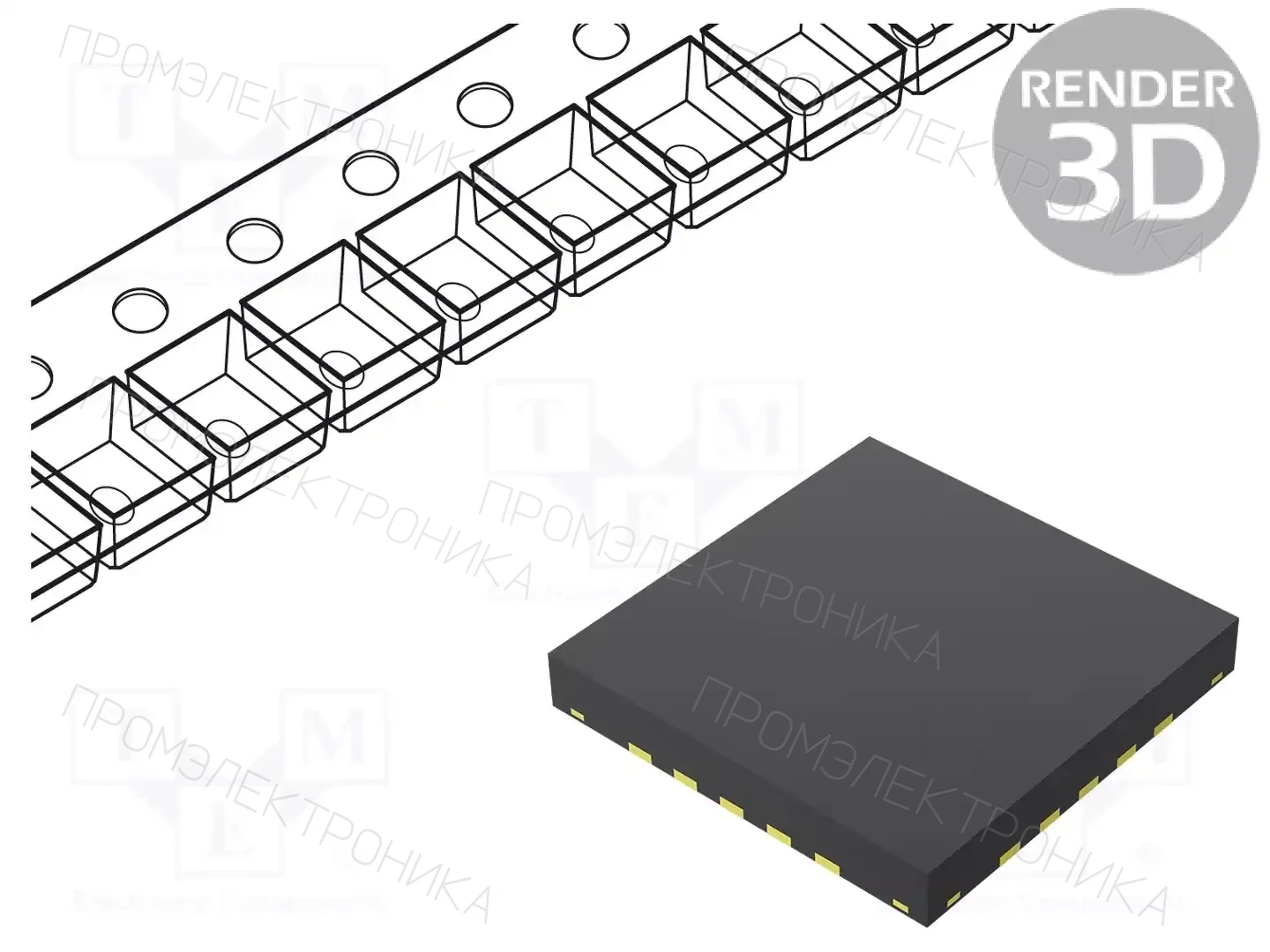 RENESAS ISL22346UFRT20Z — Потенциометры цифровые