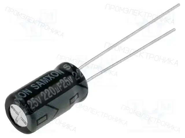 SAMXON EKM227M1EE11RRSHP — Конденсаторы электролитические THT