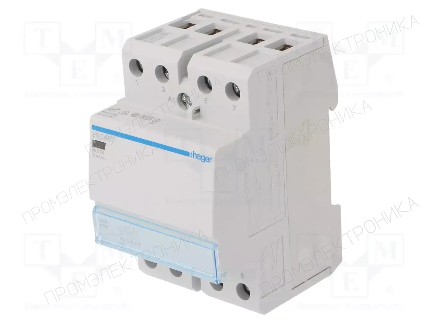 HAGER ESC463 — Контакторы - установочные модульные
