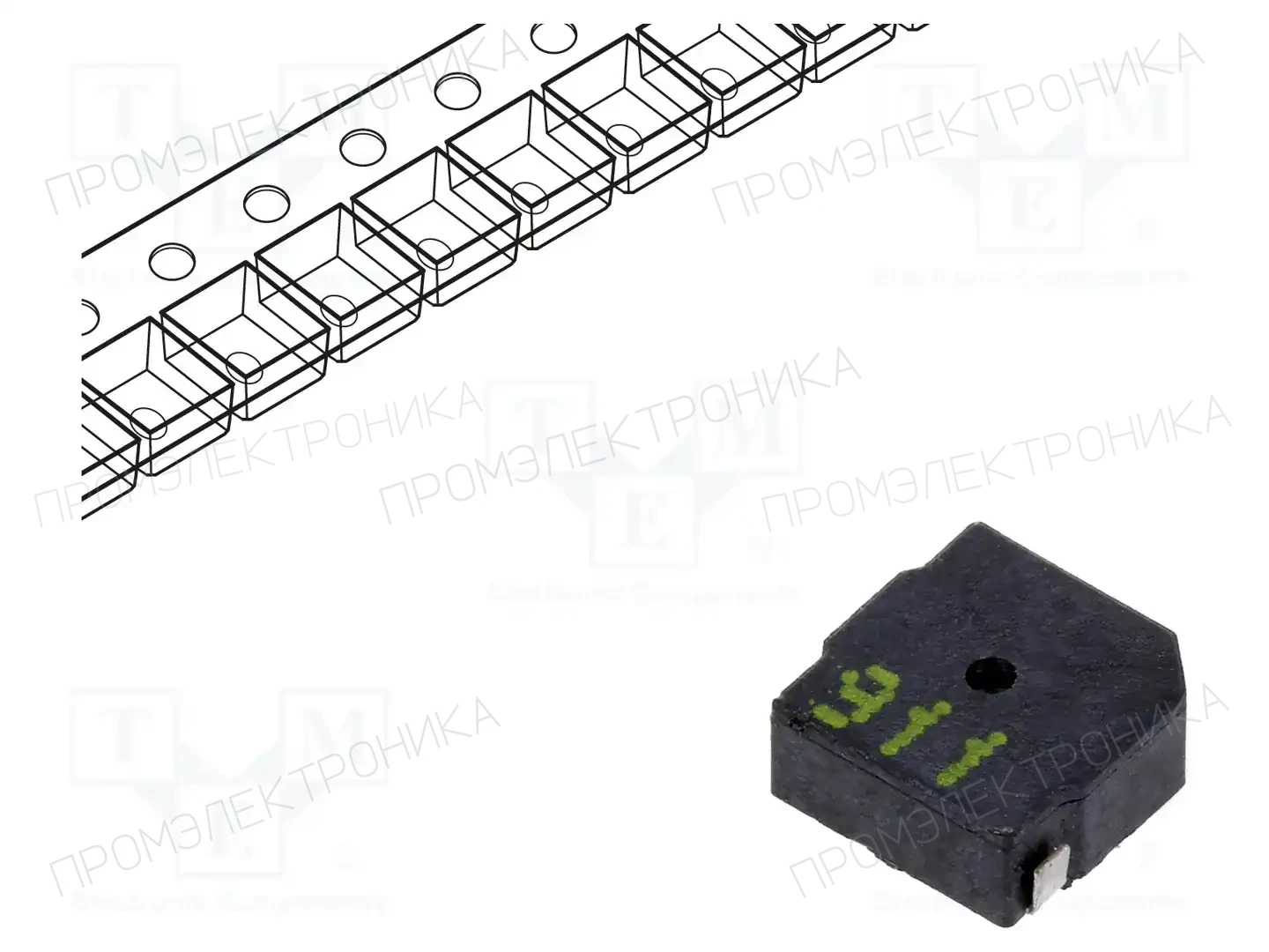Cre-sound Electronics LET5020DS-03L-4.0-12-R — Сигнализаторы электромаг. без генератора