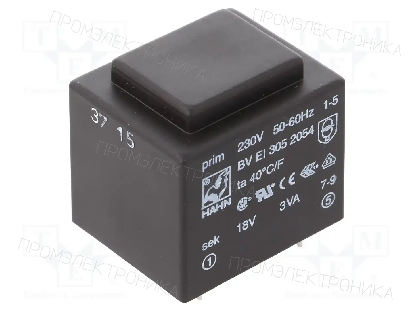 HAHN BV EI 305 2054 — Трансформаторы PCB