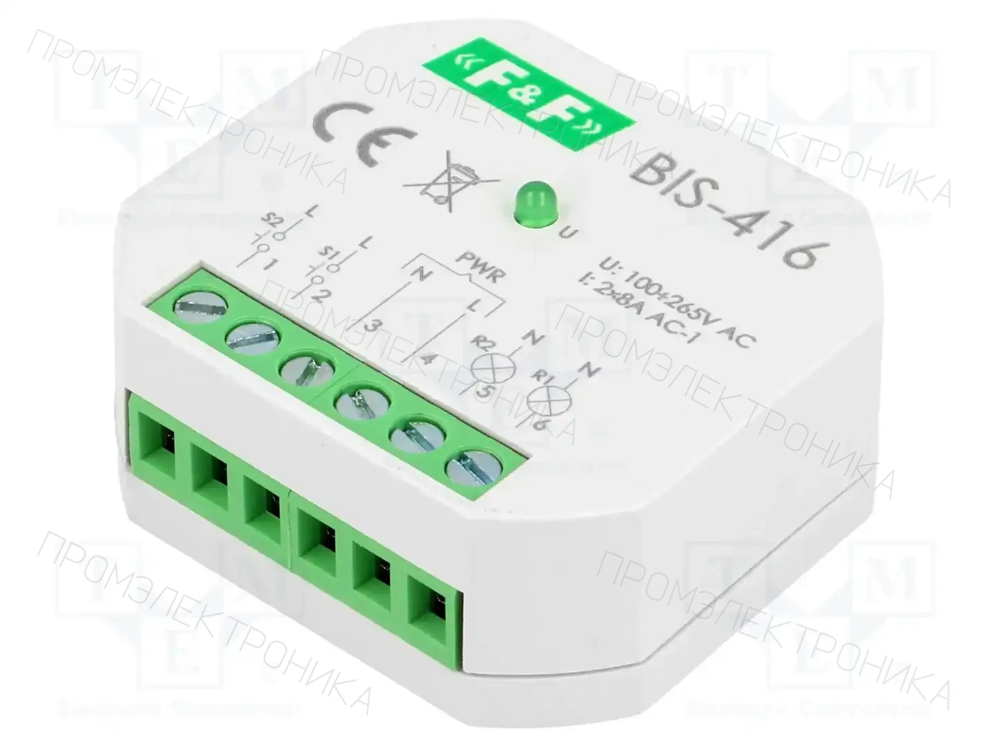 F&F BIS-416 230V — Монтажные реле