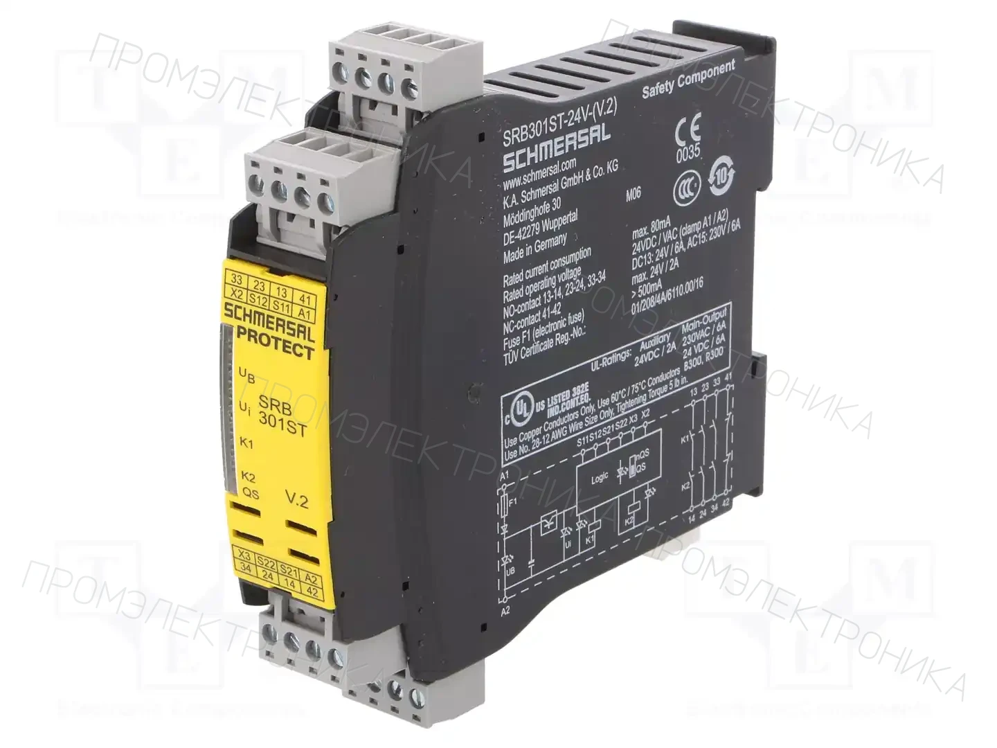 SCHMERSAL SRB301ST-24V-(V.2) — Выключат. безопасности - мод. управления