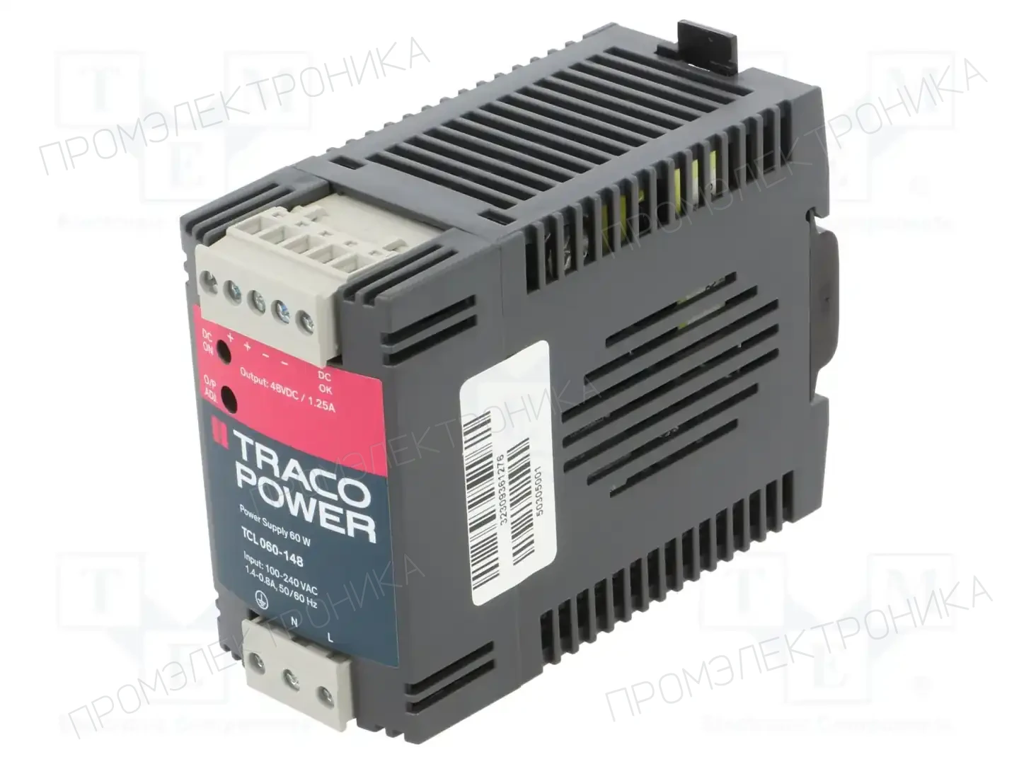 TRACO POWER TCL 060-148 — Блоки питания на DIN-рейку