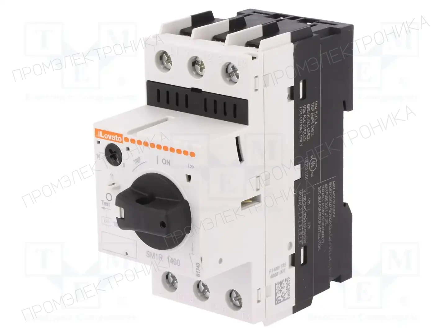 LOVATO ELECTRIC SM1R1400 — Выключатели двигательные