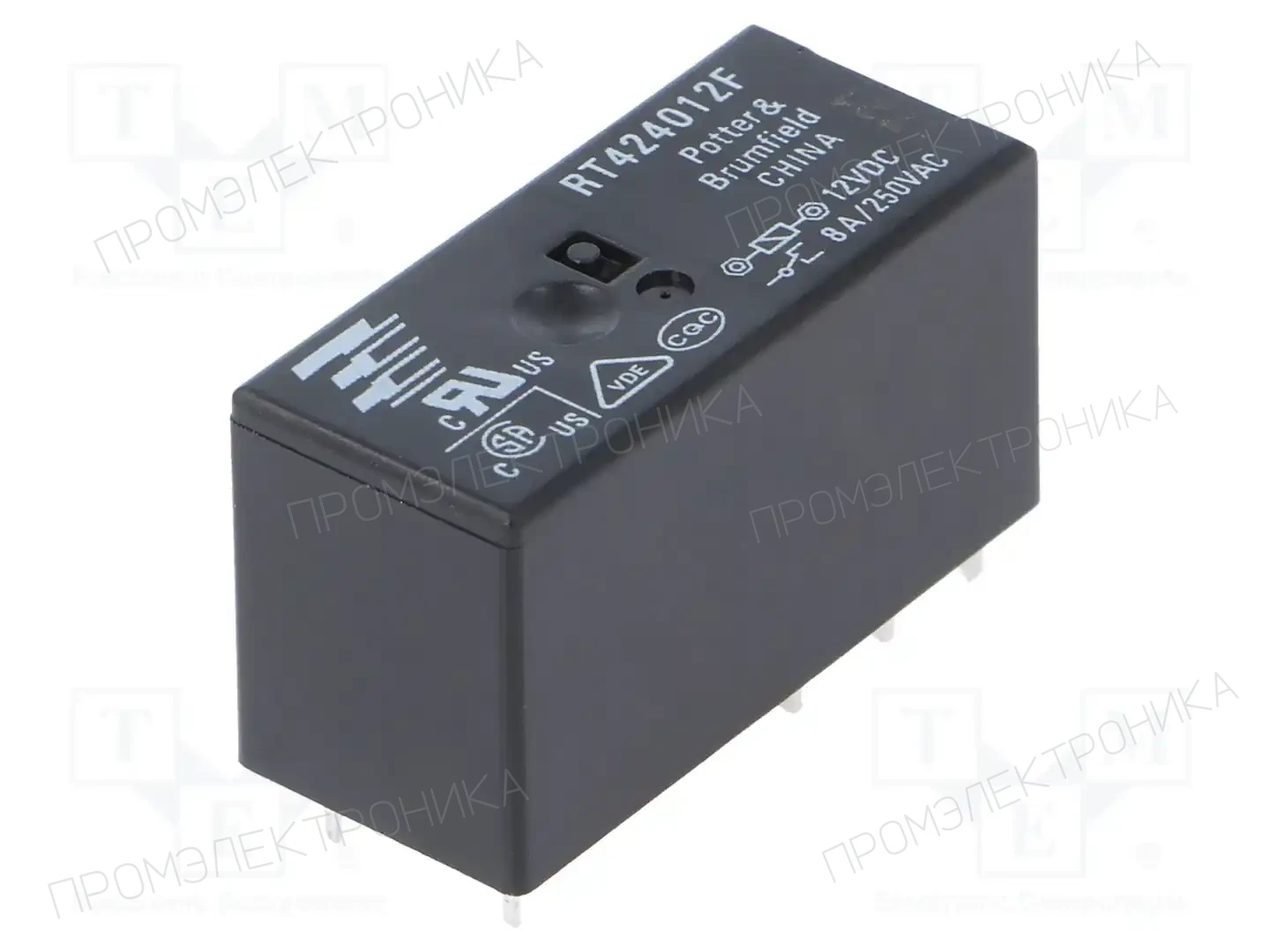 TE Connectivity 2-1393237-8 — Реле электромагн. миниатюрные