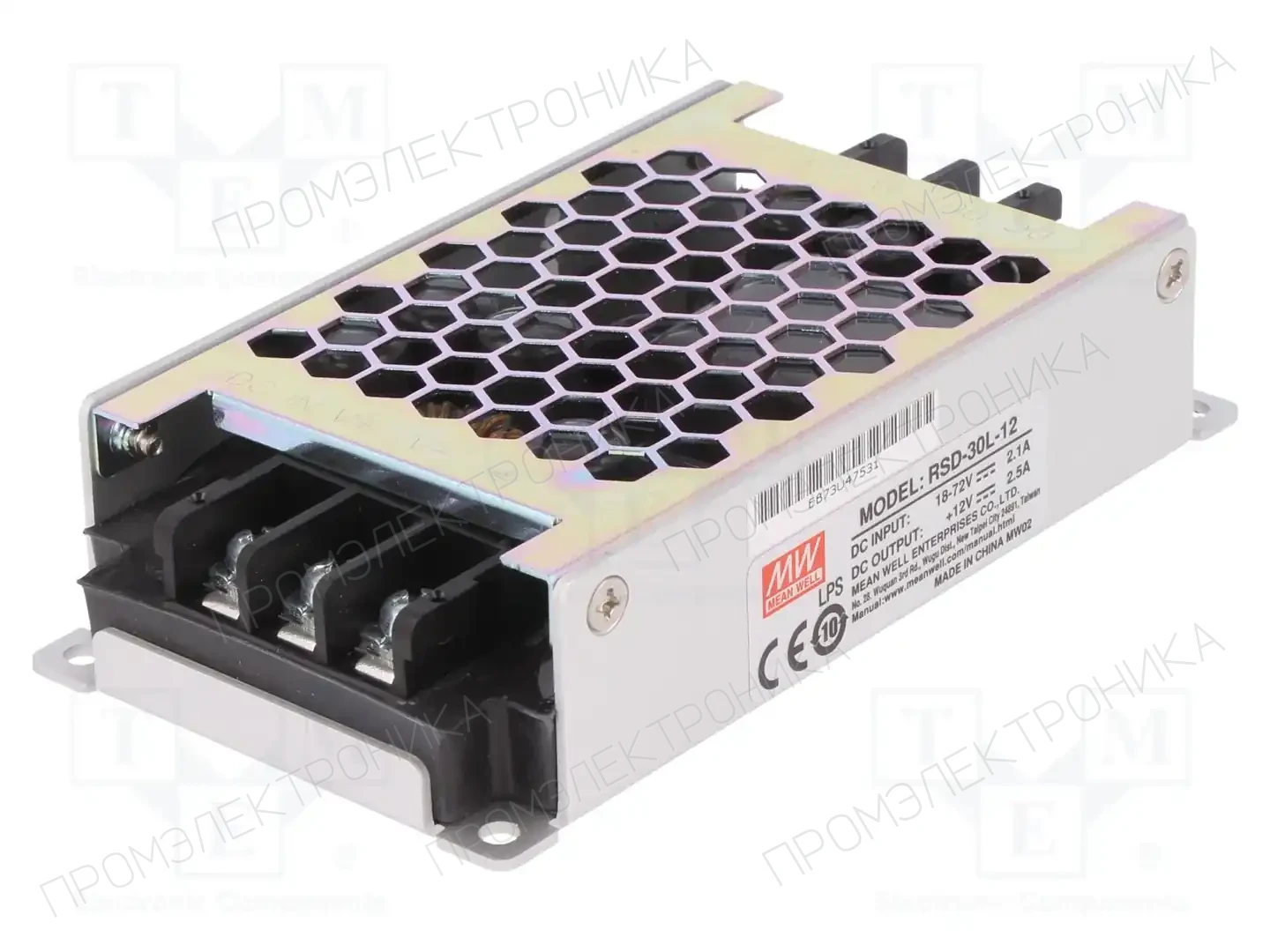 MEAN WELL RSD-30L-12 — Преобразователи DC/DC