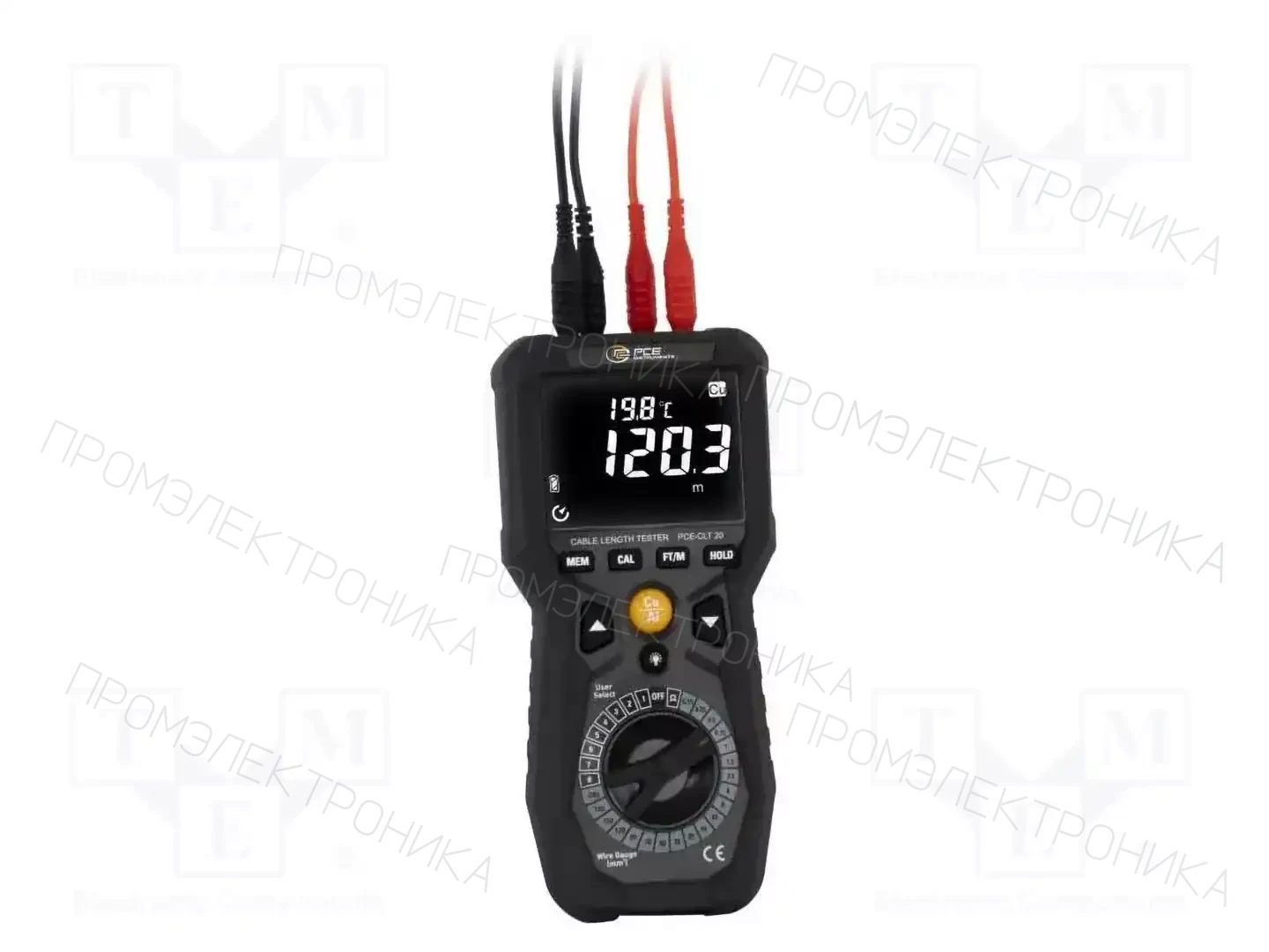 PCE INSTRUMENTS PCE-CLT 20 — Тестеры компьютерных и телефонных сетей