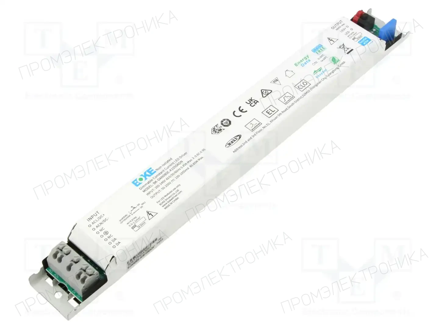 BOKE BK-DAN080E-A1050ADN — Блоки питания для LED