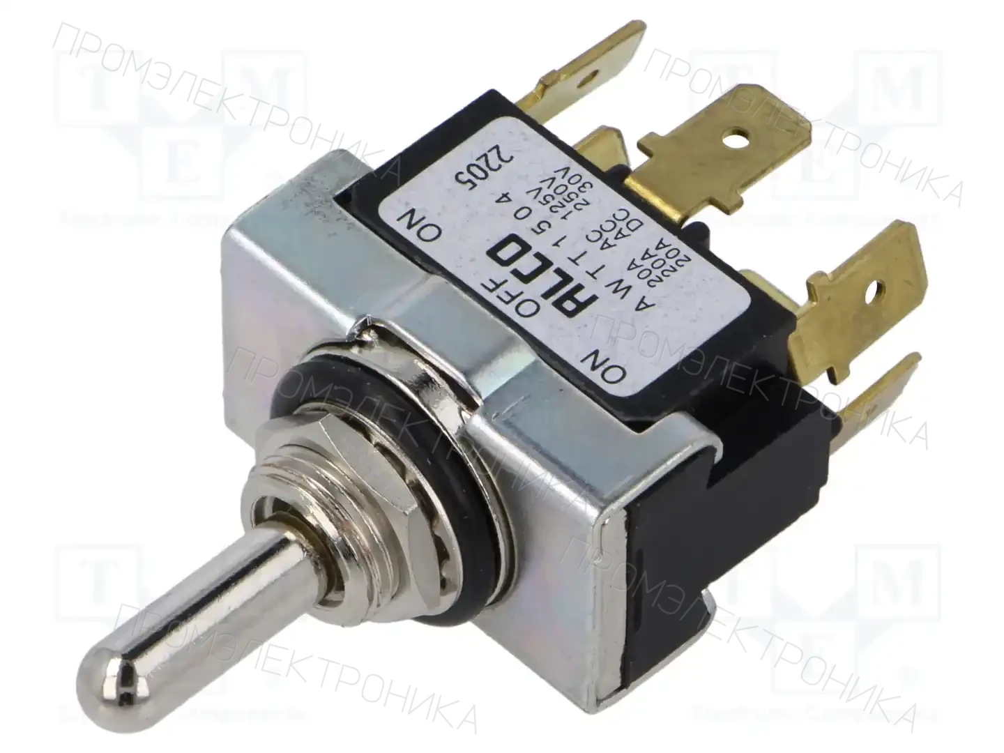 TE Connectivity 1-6437630-0 — Переключатели рычажные