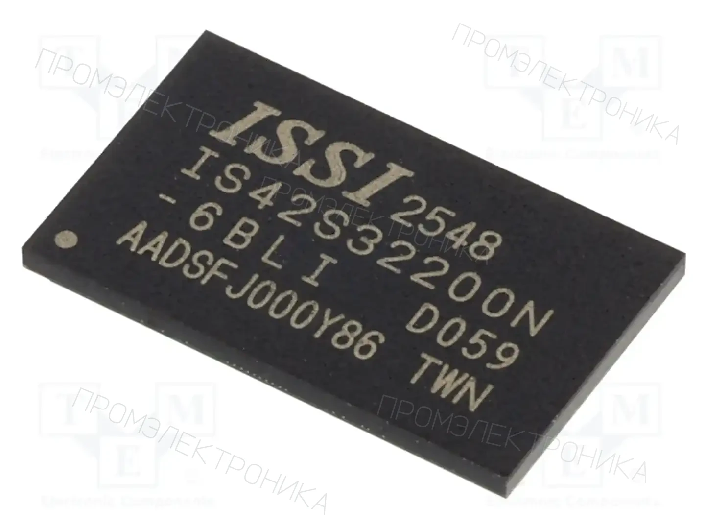 ISSI IS42S32200N-6BLI — Памяти DRAM - микросхемы