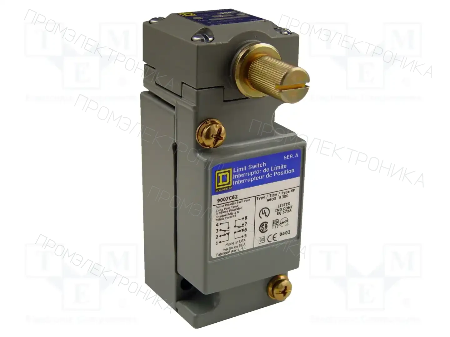 TELEMECANIQUE SENSORS 9007C62A2M11 — Выключатели концевые