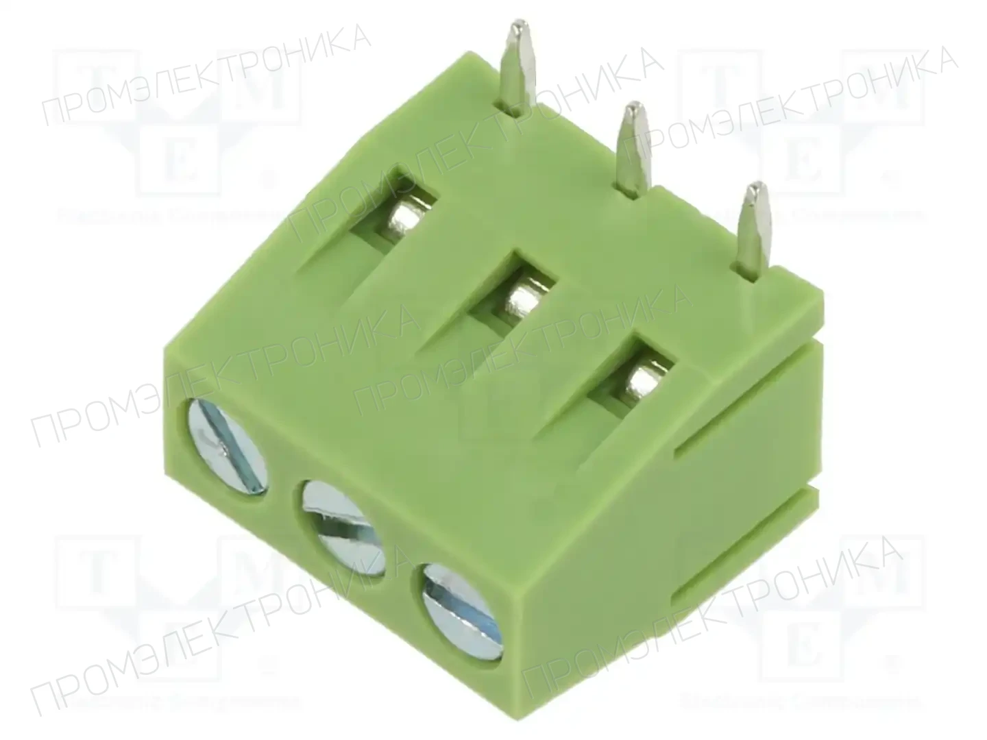 XINYA XY128RA-3P 5.0MM GREEN — Клеммные колодки для печатных плат