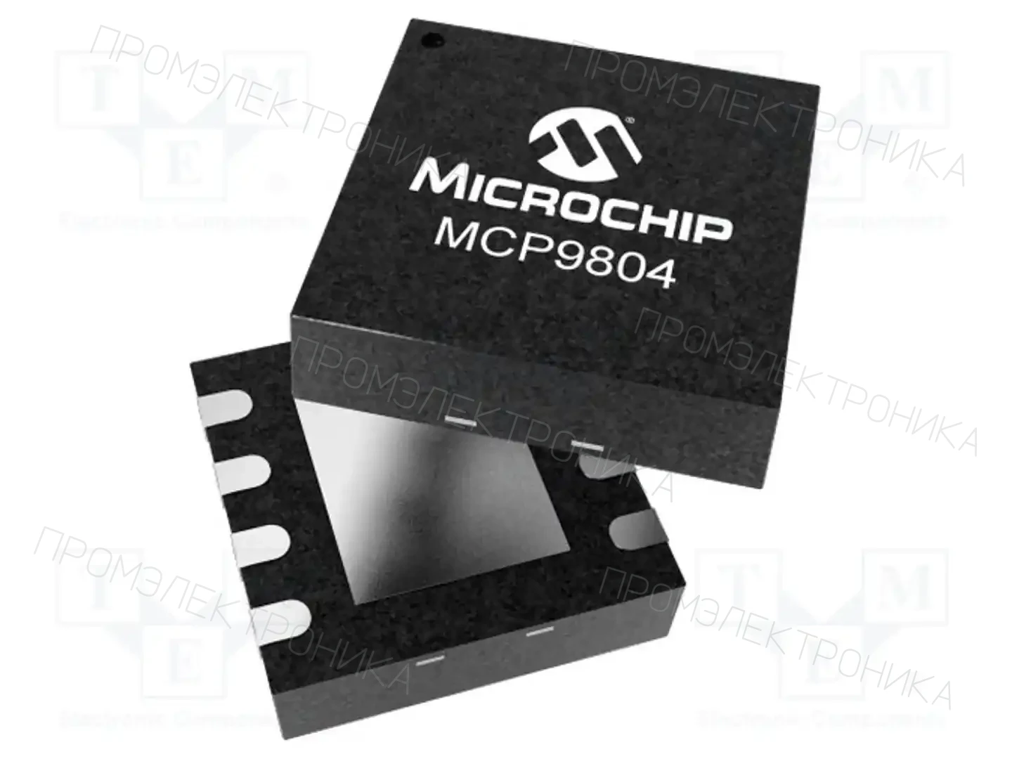 Microchip Technology MCP9804T-E/MC — Преобразователи температуры