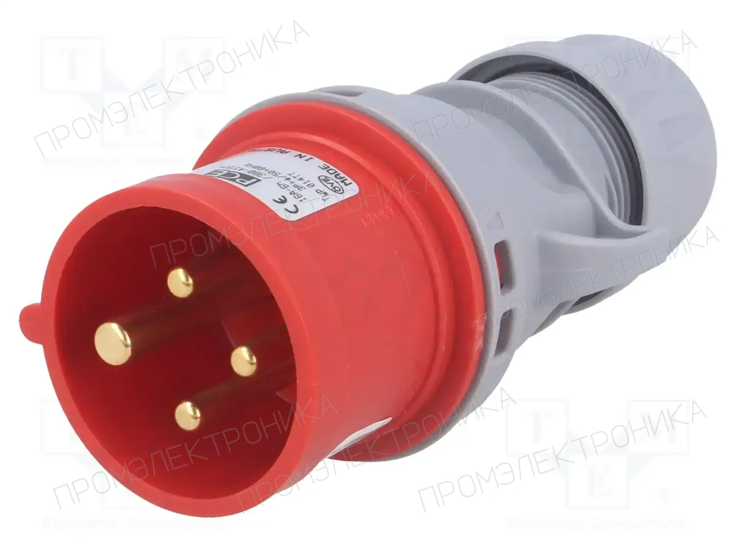 PCE 014-6TT — Многофазные разъемы IEC 60309