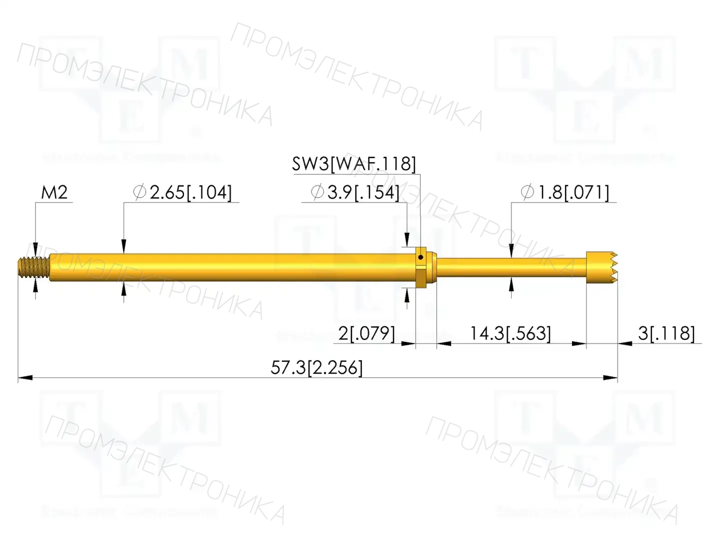 INGUN GKS-313 306 300 A 1502 M — Измерительные щупы