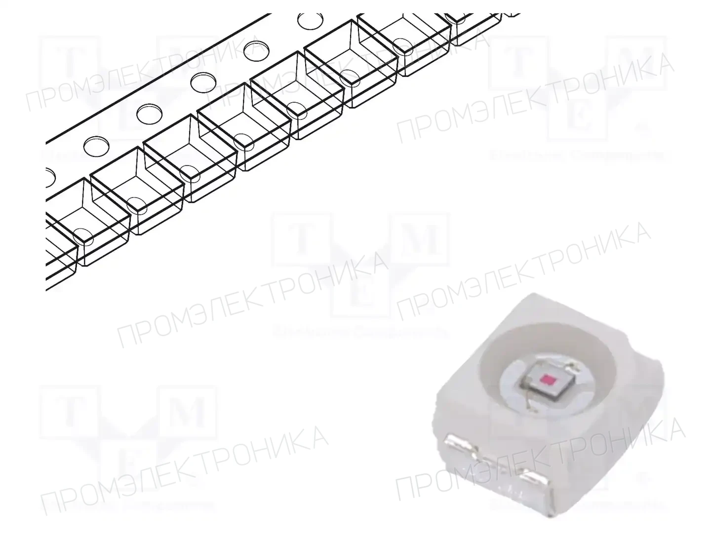 Token PT-IC-AC-3528-520 — Фототранзисторы