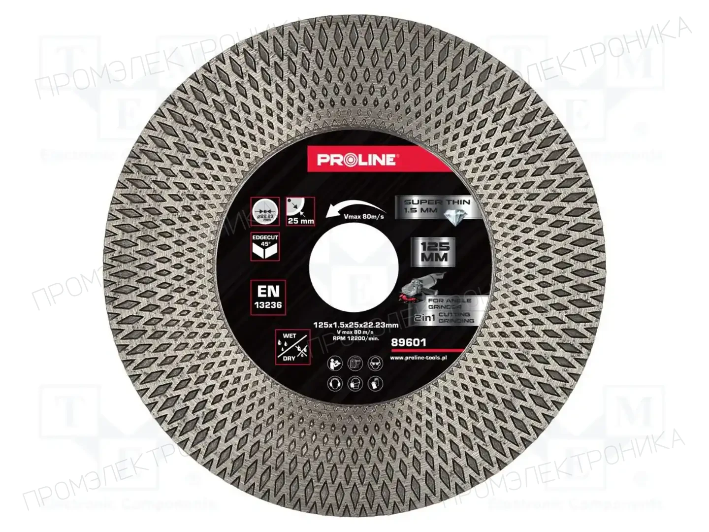 PROLINE 89601 — Диски для резки и шлифовки