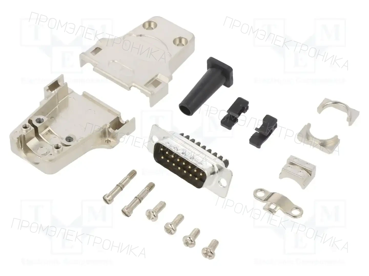 AMPHENOL COMMUNICATIONS SOLUTIONS L17DTZF15-RG+L717DA15PST — Комплектные штекеры D-Sub