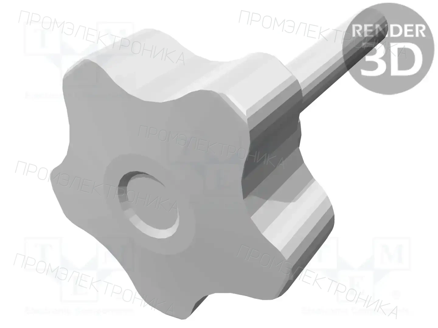 ELESA+GANTER VCT.40 P-M8X50-C4 — Ручки зажимные