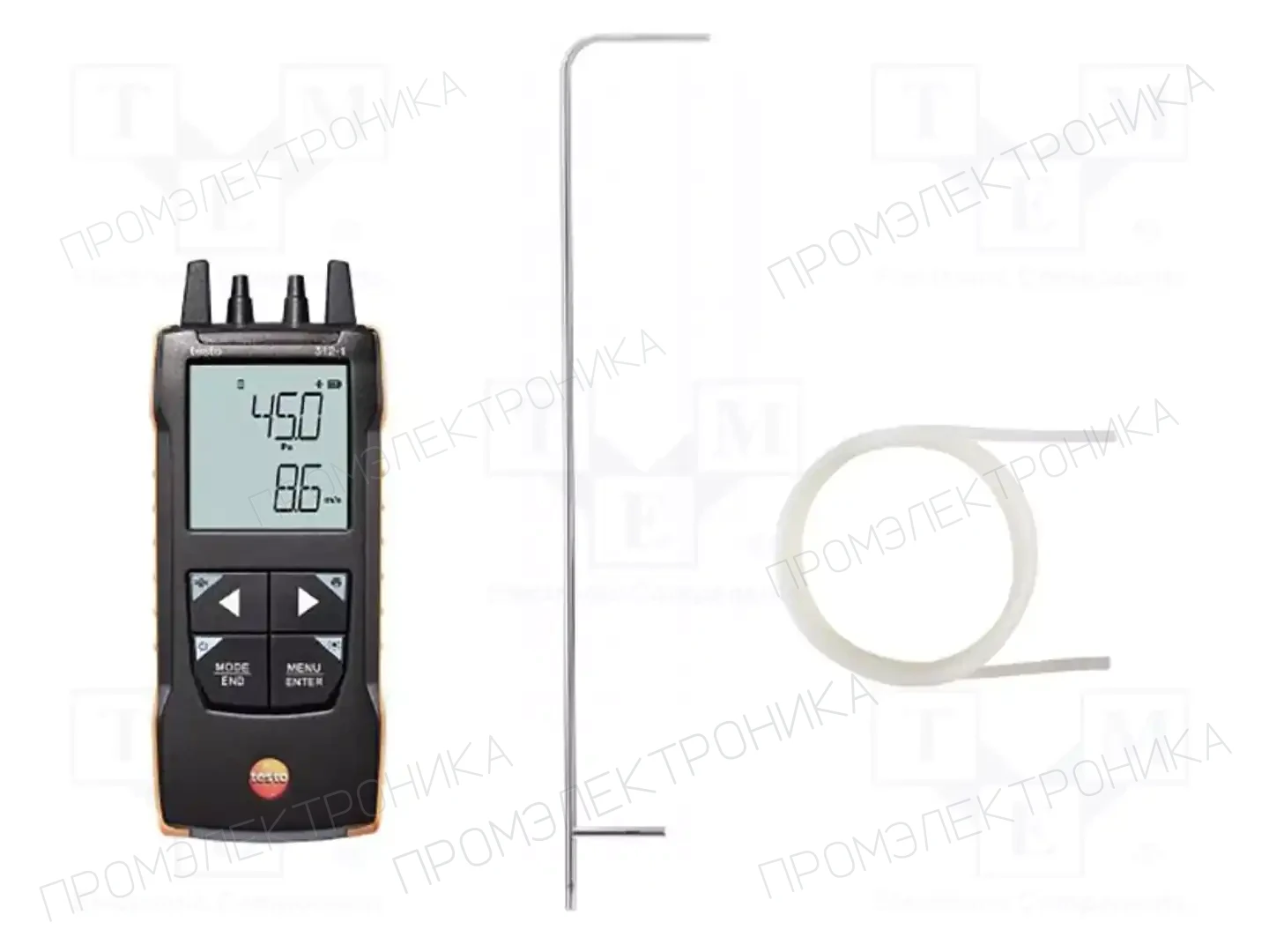 TESTO TESTO 512-1 (ZESTAW WENTYLACYJNY) — Манометры и измерители давления 512-1 (ZESTAW WENTYLACYJNY)