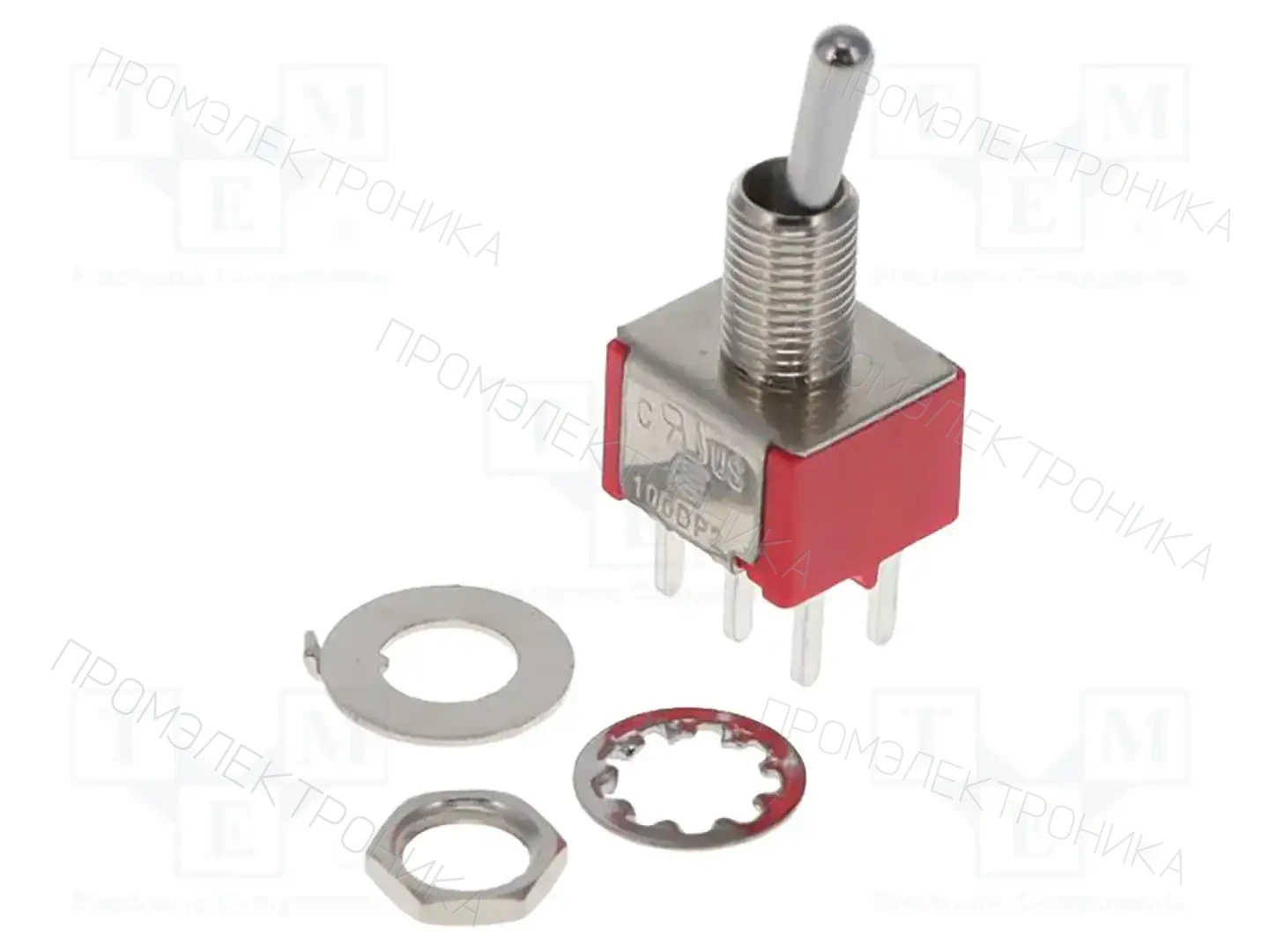 E-SWITCH 100DP2T1B1M2QEH — Переключатели рычажные