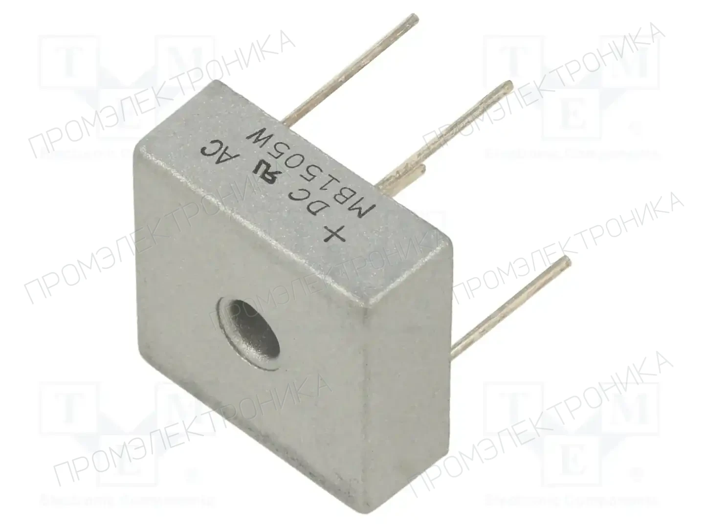 DC COMPONENTS MB1505W — Однофазные мосты диодные квадратные