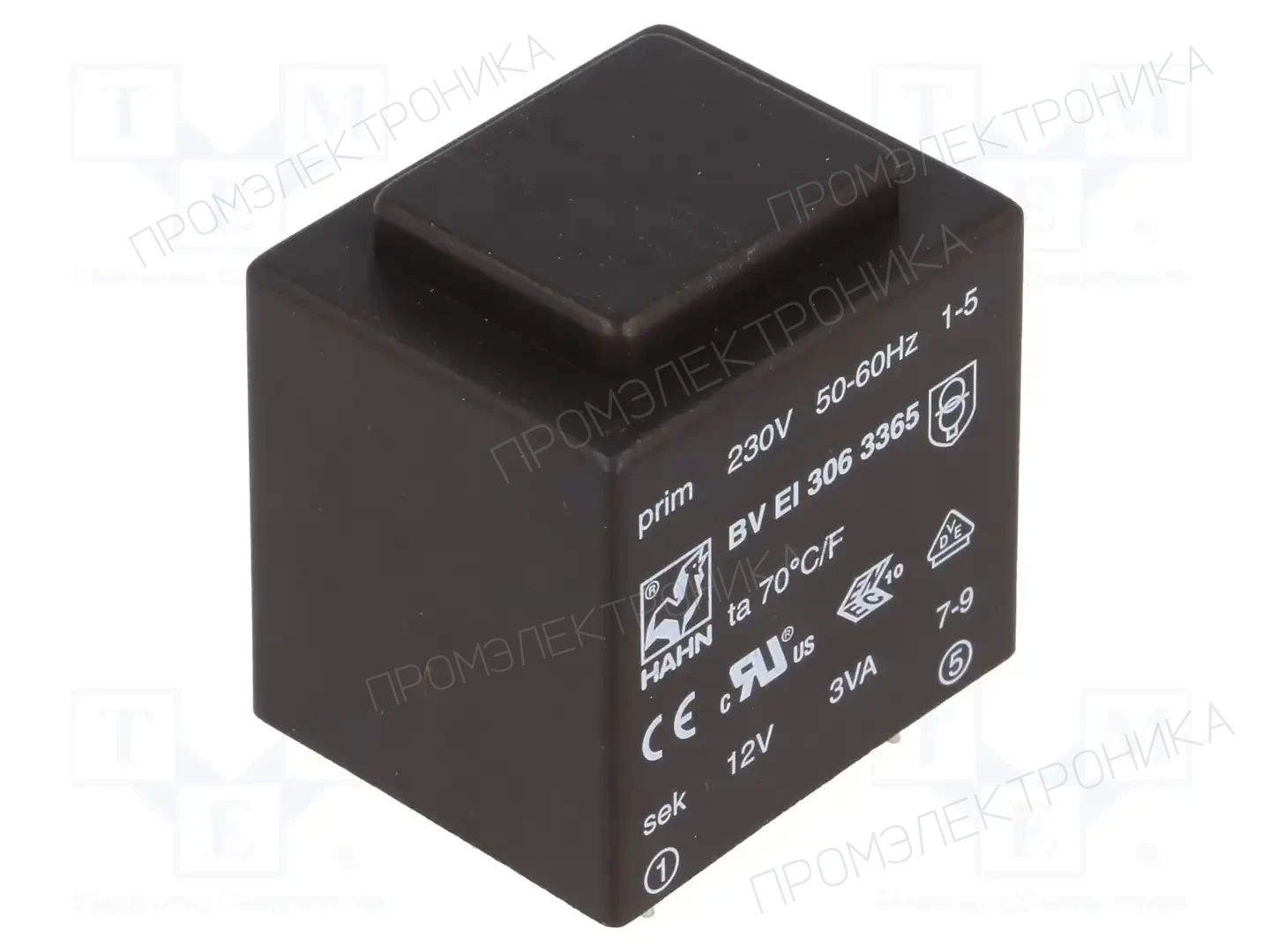 HAHN BV EI 306 3365 — Трансформаторы PCB