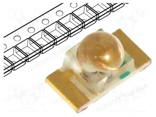 KINGBRIGHT ELECTRONIC KPTD-3216MGC — Светодиоды SMD цветные