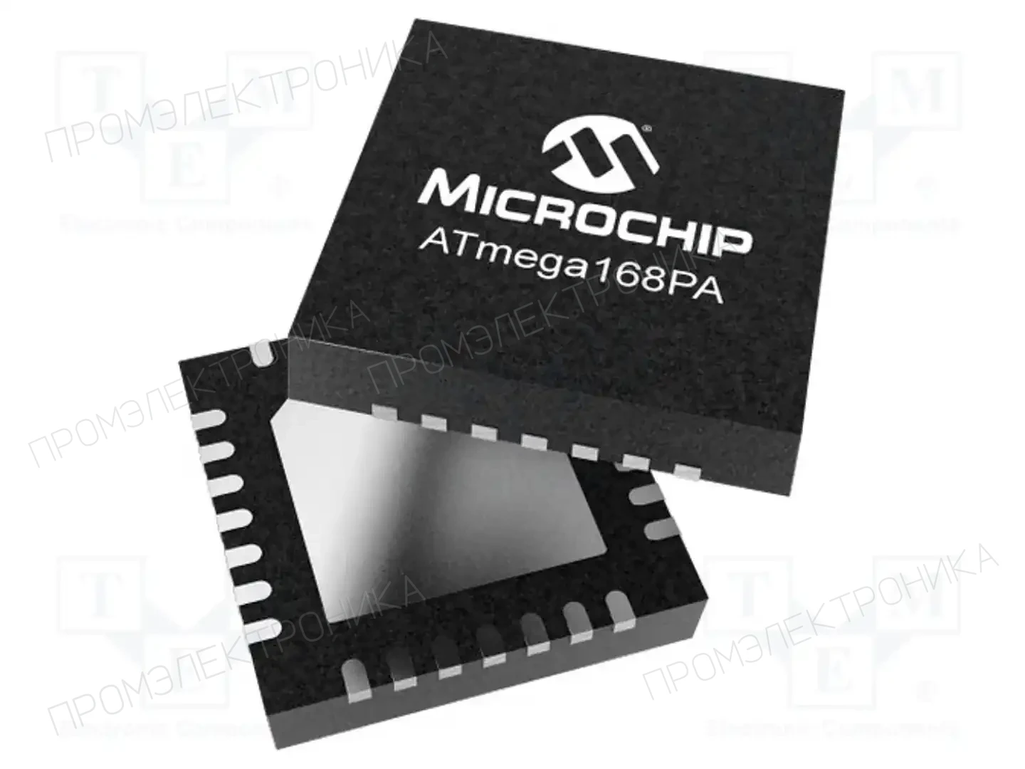 Microchip Technology ATMEGA168PA-MMHR — Линейка AVR 8-bit