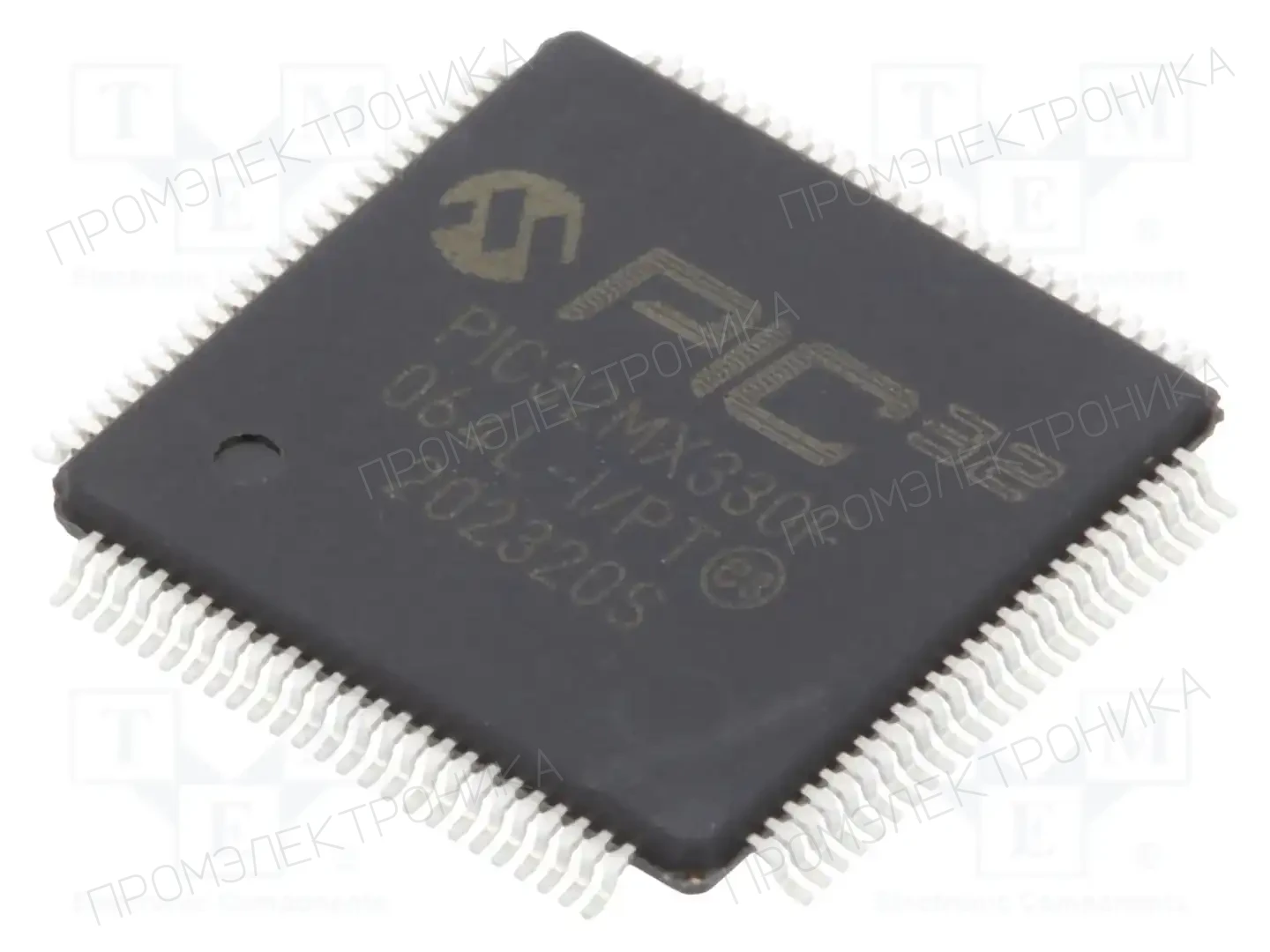 Microchip Technology PIC32MX330F064L-I/PT — Линейка PIC32 32-bit