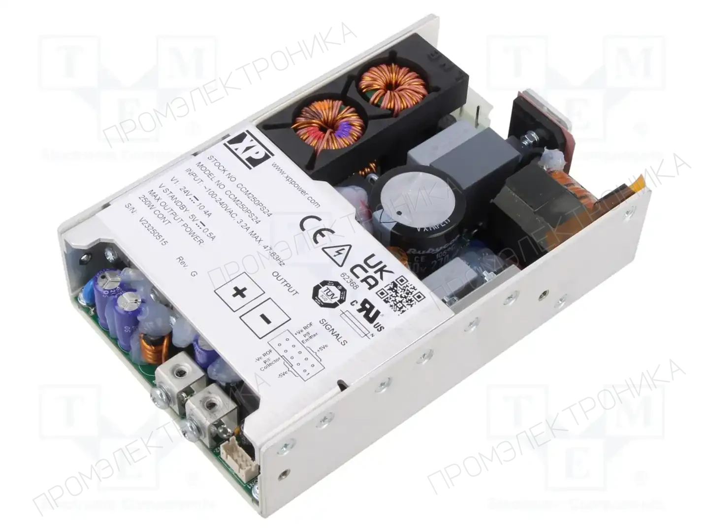 XP POWER CCM250PS24 — Открытые блоки питания