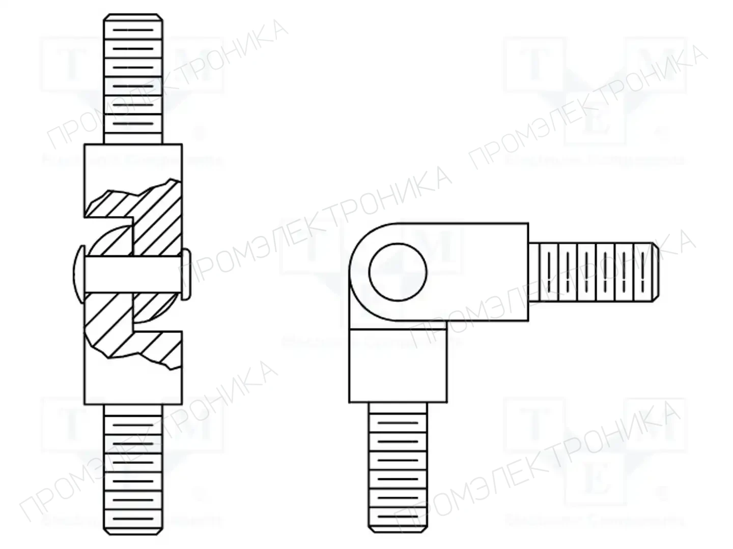 KEYSTONE 357 — Элементы дистанционные металлические