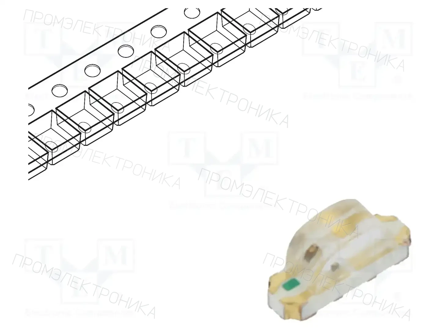 REFOND RF-P3S115TS-B49 — Светодиоды SMD цветные