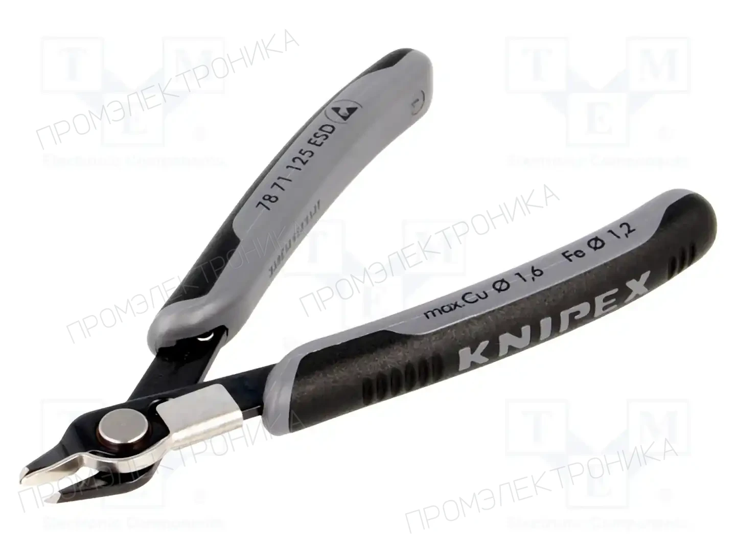 KNIPEX 78 71 125 ESD — Клещи-кусачки для резки