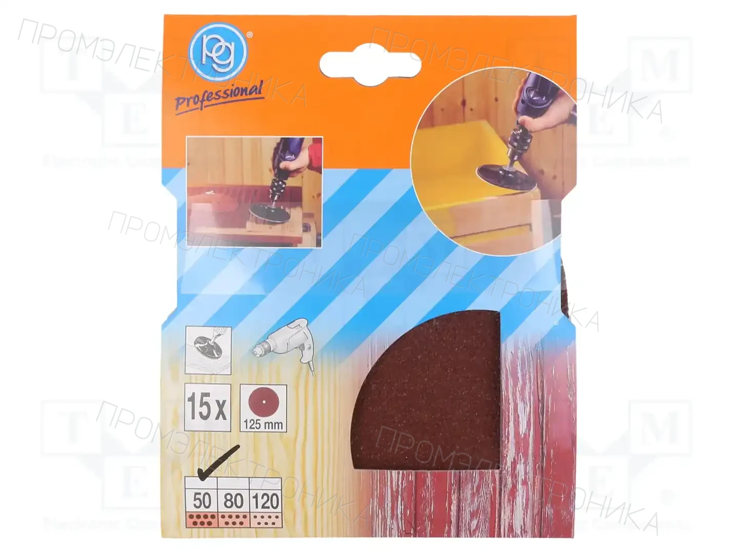 PG PROFESSIONAL 344.00 — Наждачные листы и диски
